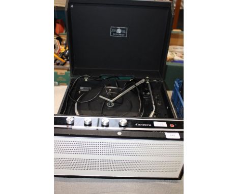 A vintage Dynatron record player 