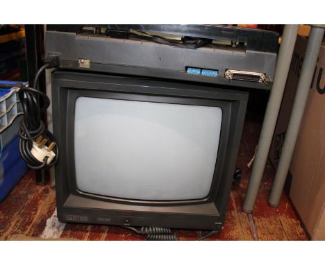 Two pieces of vintage Amstrad computer equipment 