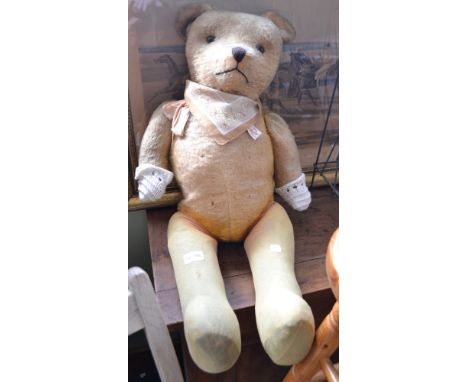 A large teddy bear
