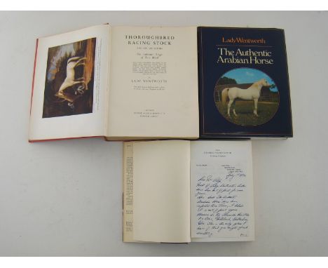 BOOKS: Wentworth (Lady), 'Thoroughbred Racing Stock and it's Ancestors, The Authentic Origin of Pure Blood', first edition, h