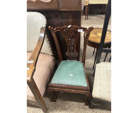 Reproduction Chippendale style child's chair