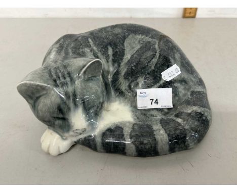 Winstanley model of a sleeping cat