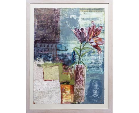 mixed media on paper, signed and dated 2005, titled verso mounted, framed and under glass image size 82cm x 60cm, overall siz