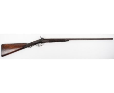 .32” Pin Fire Single Barrelled Underlever Sporting Gun by John Manton &amp; Son, Dover Street, London No. 12365 (for 1862), b