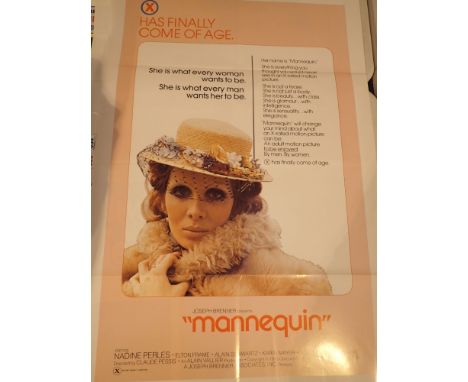 Original one sheet American adult film poster Mannequin 70 x 90 cm