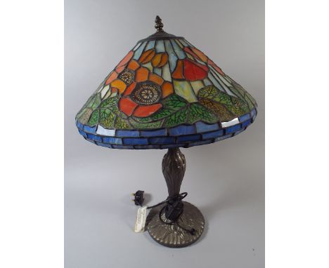 A Reproduction Tiffany Style Table Lamp.