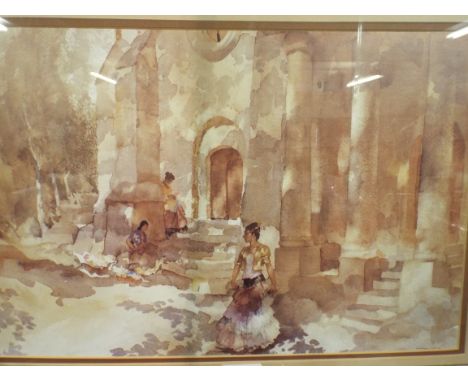 A Framed Russell Flint Print.
