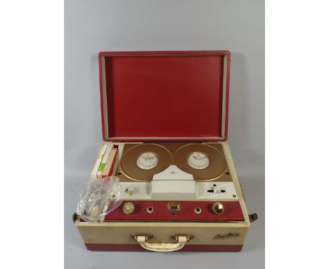 A BSR Amplion Reel to Reel Tape Recorder.