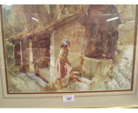 A Framed Russell Flint Print.