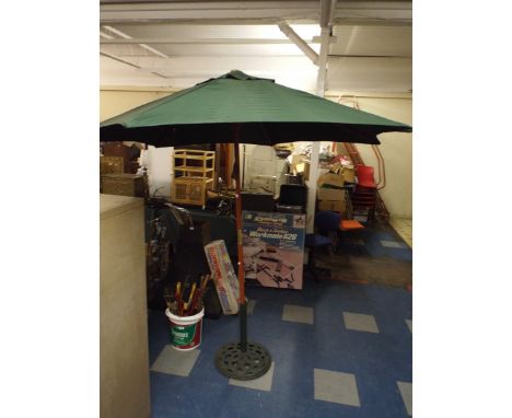 A Garden Parasol.