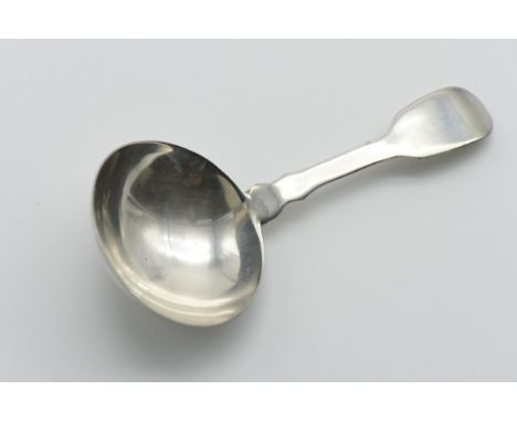 HALLMARKED SILVER TEA CADDY SPOONIMPORTED FOREIGN SILVER