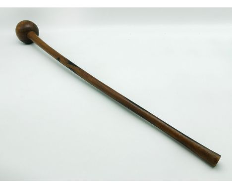 AFRICAN ZULU WAR CLUB "KNOBKERRIE" KILLING STICK 