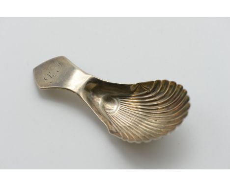 GEORGIAN HALLMARKED SILVER TEA CADDY SPOON