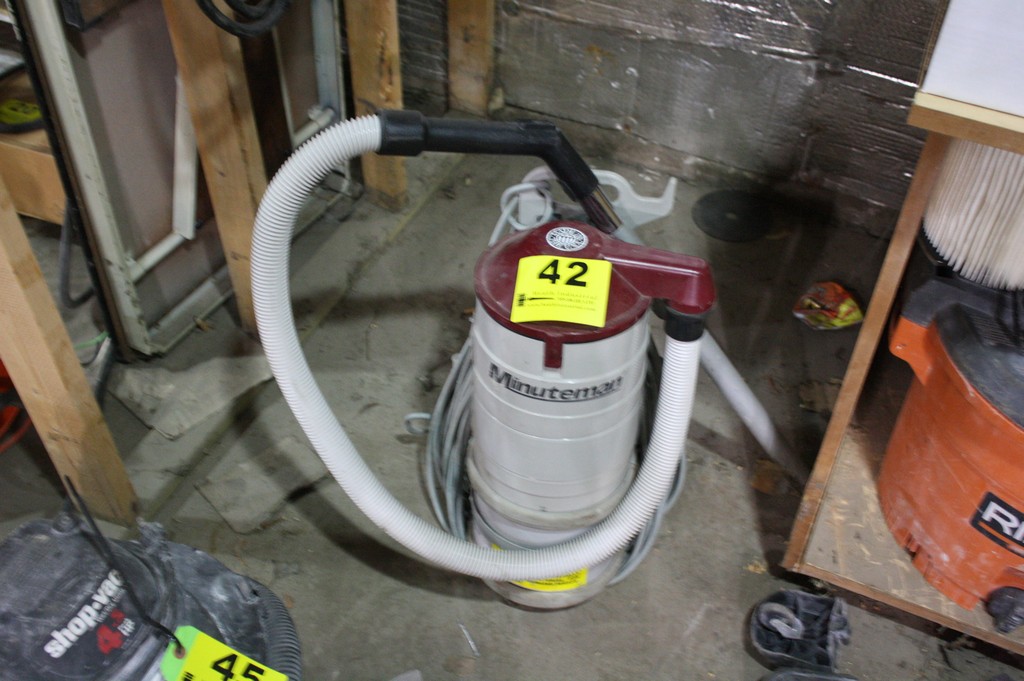 MINUTEMAN MODEL C8479000 BPV HEPA BACKPACK VACUUM