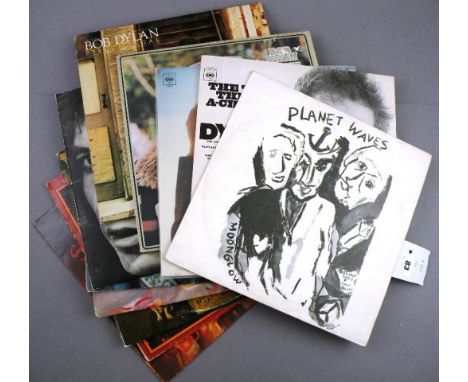 Vinyl - Collection of 13 Bob Dylan  LP's including The Times They Are a Changing, Street Legal, Hard Rain, Planet Waves etc