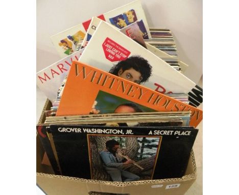 Vinyl - Over 110 Soul & Pop LP's including Michael Jackson, Grover Washington Jr, Barry White, Diana Ross etc