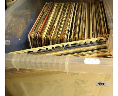 Vinyl - Approximately 100 LP's featuring various artists over several decades to include The Small Faces, UB40, Paul Young, A