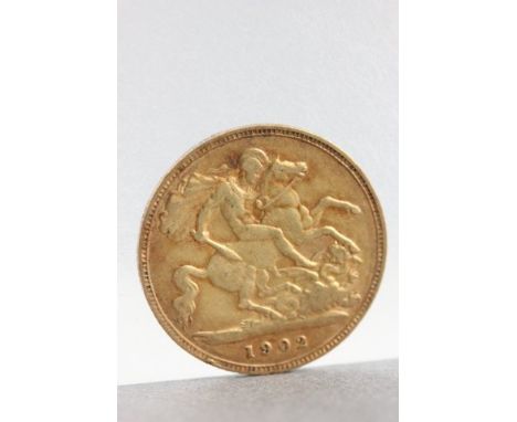 1902 Half Sovereign Gold Coin