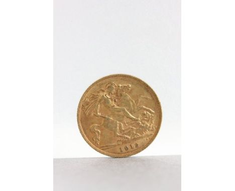 1912 Half Sovereign Gold Coin