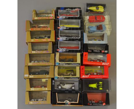 Assorted modern diecasts including Brumm Solido etc mostly VGB (25)