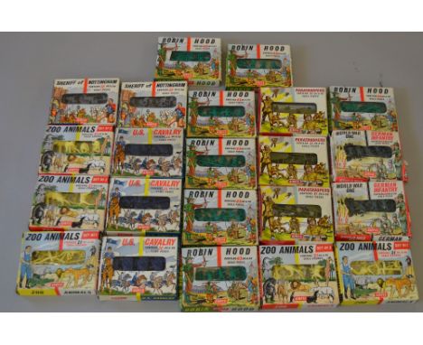 Ex-Shop stock 22 Airfix HO/OO scale kits. All appear VG/M, boxes in F condition. 