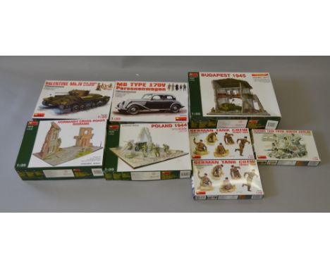 Mini Art construction kits 1/35th scale all apper VGB (8)