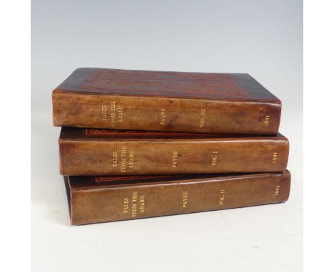 Payne (John); 'Tales form the Arabic&nbsp;of the Breslau and Calcutta (1814-18) Editions of the book of the thousand nights a
