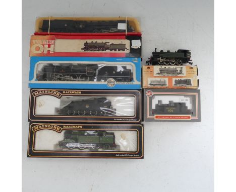 Mainline Railways; two ‘00’ gauge Tank locomotives, No.37039 Class 6600 0-6-2T locomotive, B.R. black, and No.54154 N2 Class 