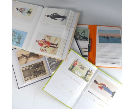 Postcards: a collection of Military subject postcards, approx. 275, vintage and modern, including Army, Navy and R.A.F., in f