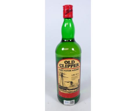 Old Clipper rare Scotch Whisky, bottled in Scotland, Kyles Blending Co. 40% vol, 1 litre, 1 bottle   Condition Report   Click
