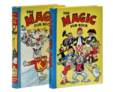 Magic Fun Book. The Magic Fun Book, volumes 1-2 [all published], 1st editions, D. C. Thomson &amp; Co., Ltd, [1940-1],  print