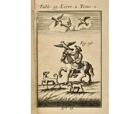 Fortin (Francois). Amusemens de la Chasse et de la Peche, o£ l'on enseigne la maniŠre de prendre toute sorte d'Oiseaux &amp; 