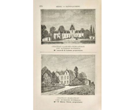 Cocks (Charles). Bordeaux et Ses Vins Classes par Ordre de Merite, 4th edition, Refondue et Augmentee par Edouard Feret, Pari