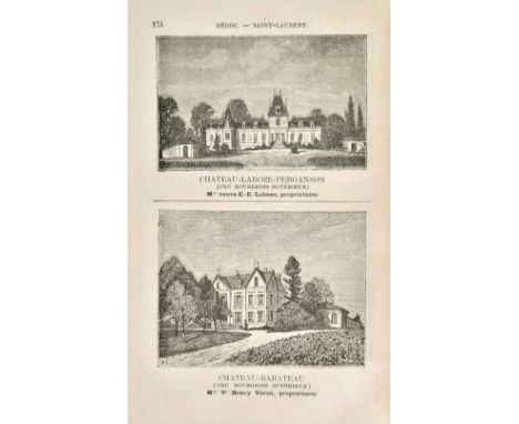 Cocks (Charles). Bordeaux et Ses Vins Classes par Ordre de Merite, 4th edition, Refondue et Augmentee par Edouard Feret, Pari