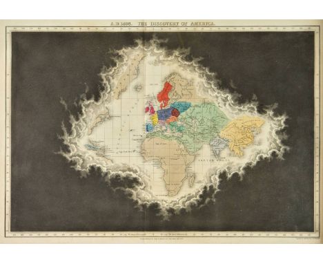 Quin (Edward). An Historical Atlas; in a Series of Maps as the World as known at Different Periods, 1st edition, for R. B. Se