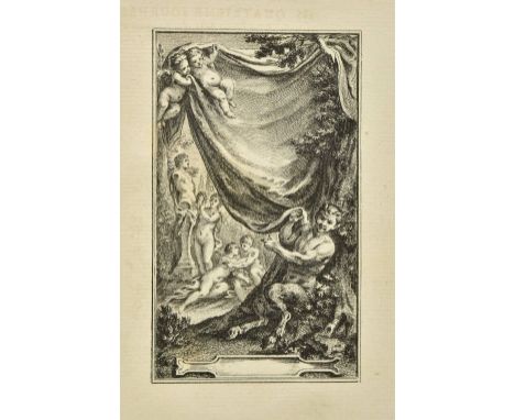 Boccaccio (Giovanni). Le D‚cam‚ron, 5 volumes, 1st edition in French, London [i.e. Paris: Prault], 1757-61, 127 engraved plat