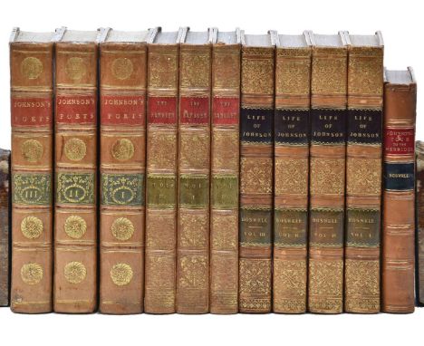 Johnson (Samuel). The Lives of the English Poets; and a Criticism on their Works, 3 volumes, 1st separate edition, Dublin: fo