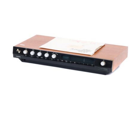 An Armstrong 625 FM Tuner Amplifier,&nbsp;untested, complete with advertising material/operating instructions