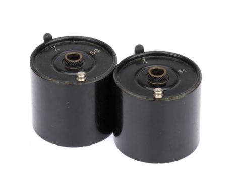 A Pair of Leica KOOBF Film Cassettes, for the Leica 250 GG / FF Reporter camera