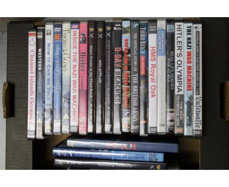Collection of Militaria to include American military citations, military related DVD's, signed copy of Britain's Most Secret 