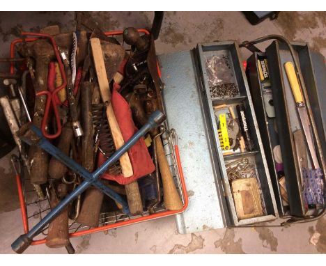 Large quantity of hand tools, tool chests and accessories