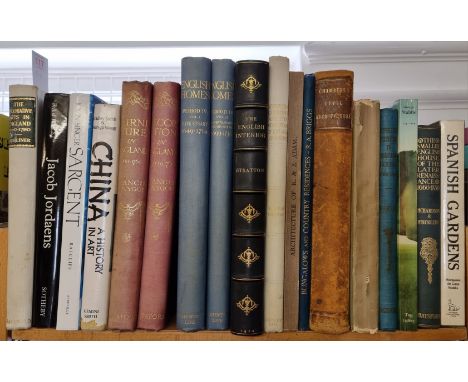 STRATTON (Arthur):&nbsp;'The English Interior...a Review of the Decoration of English Homes from Tudor Times to the XIXth Cen