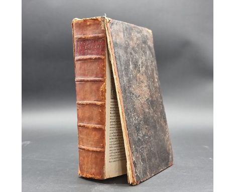KNOLLES (Richard):&nbsp;'The Generall Historie of the Turkes, from the First Beginning of that Nation to the Rising of the Ot