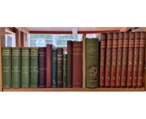 HASLUCK (Paul, Editor):&nbsp;'Cassell's Cyclopaedia of Mechanics...', London, Waverley Book Company, circa 1900: 8 vols, nume
