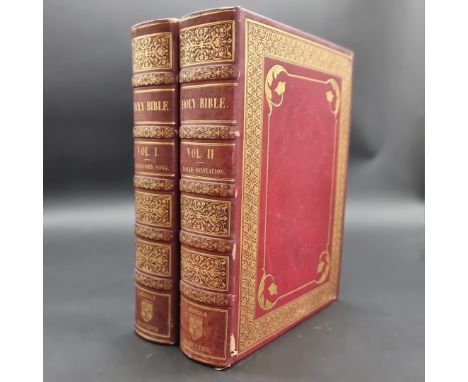 BIBLE IN FINE BINDING BY HERING:&nbsp;'The Holy Bible containing the Old and New Testaments...'. Cambridge, printed at the Pi