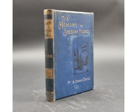CONAN DOYLE (Sir Arthur):&nbsp;'The Memoirs of Sherlock Holmes..': illustrations by Sidney Paget: London, George Newnes, 1894