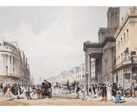 NO RESERVE London.- Boys (Thomas Shotter) Five views of London, from 'Original Views of London As It Is', lithographs printed