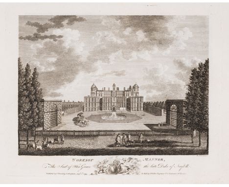 Throsby (John) New Copper Plate Magazine, containing Select Views of Noblemens and Gentlemens Seats in England, letterpress t