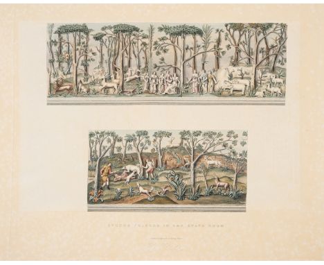 Robinson (P.F.) Vitruvius Britannicus. History of Woburn Abbey, engraved dedication, 2 plans and 7 plates, all on india paper