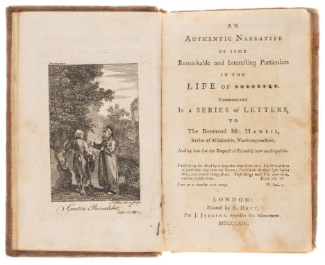 Slavery.- [Newton (John)] An Authentic Narrative of some Remarkable and Interesting Particulars in the Life of ⁂⁂**...in a Se